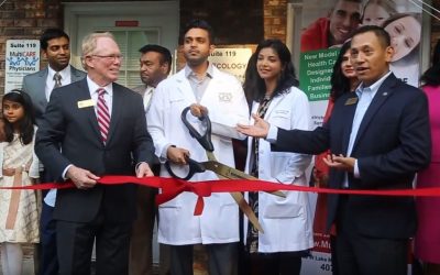 Cutting the Ribbon at MultiCARE Physicians of Lake Mary, Florida